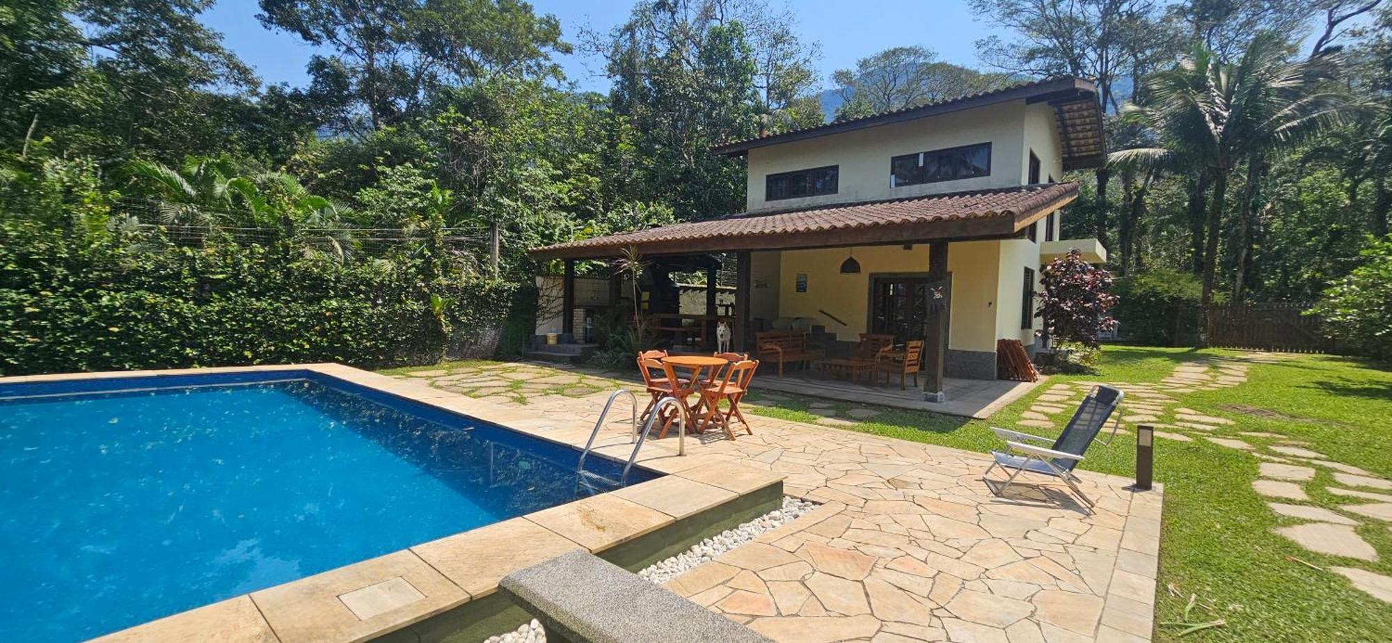 Casa Da Josie Em Maresias Com Piscina No Pe Da Mata Atlantica - 4 Quartos Exterior foto