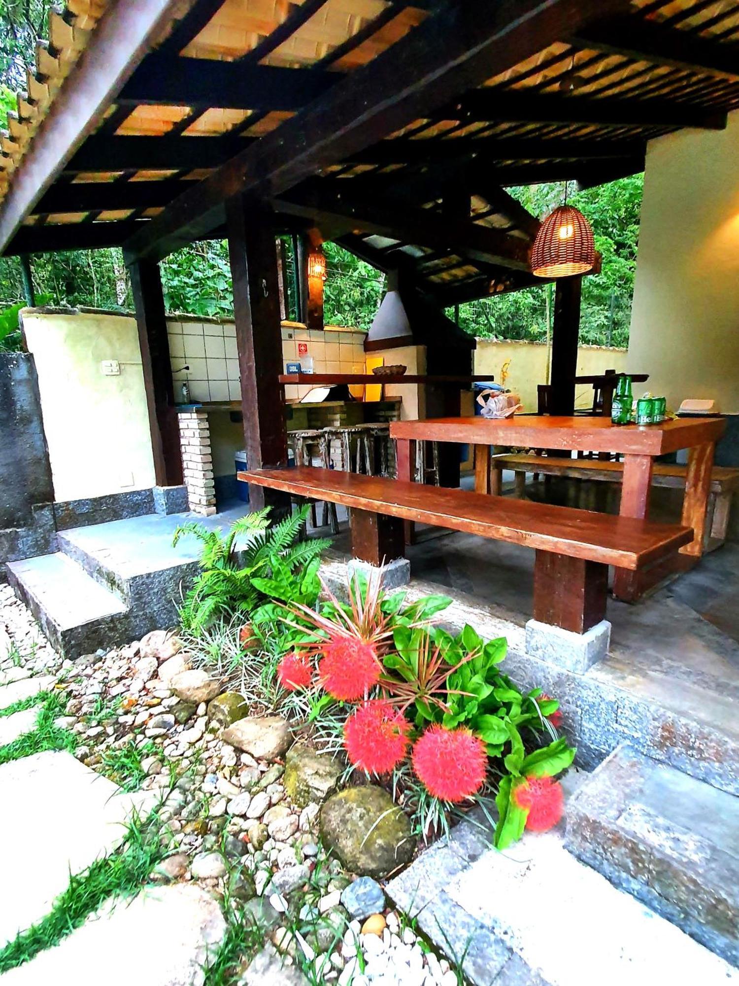 Casa Da Josie Em Maresias Com Piscina No Pe Da Mata Atlantica - 4 Quartos Exterior foto